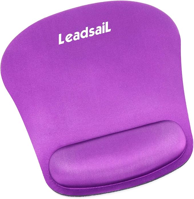 LeadsaiL Ergonomic Mouse Pad, Mini Mouse Pad with Gel