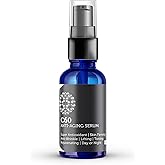 C60 Anti-Aging Face Serum 60ml with Hyaluronic Acid, Plant Stem Cells, Peptides, Vitamins B + C & Anti Aging Wrinkle Complexes for Men & Women Made with Organic Ingredients