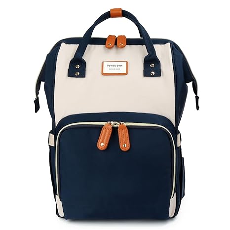 Baby Wickelrucksack Macaron Wickeltasche mit wasserdicht Wickelunterlage Große Kapazität multifunktional Babytasche Reiseruck