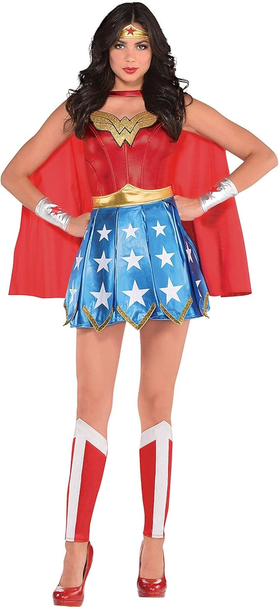 Costumes USA Wonder Woman Costume for Adults, Includes a Dress, a