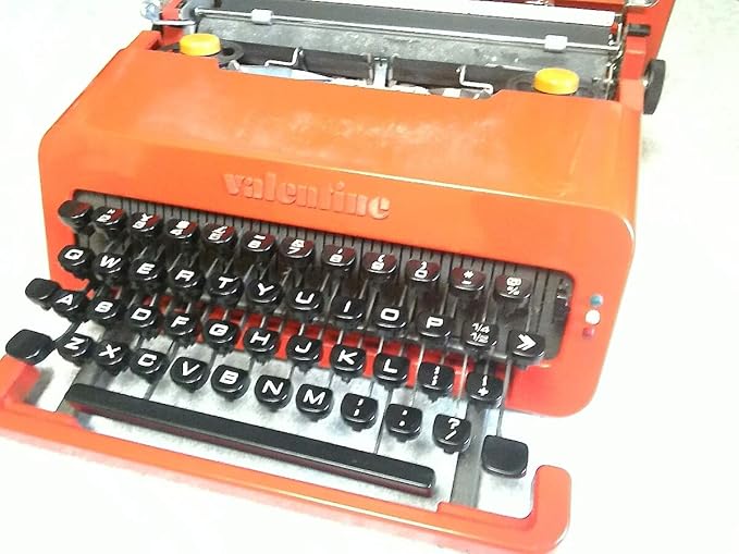 Amazon Olivetti Valentine 赤バケツ タイプライター Moma ヴィンテージ アンティーク 昭和レトロ オリベッティ おもちゃ ホビー