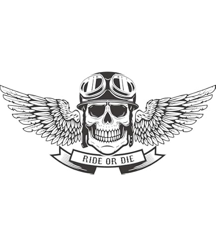 Skull Reflective Decal For Your Bike, Motorcycle, And Helmet #526R - Foto 8