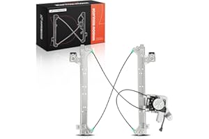 A-Premium Power Window Regulator with Motor Replacement for Chevrolet Silverado 1500 3500 2001-2006 GMC Sierra 1500 2500 HD 3