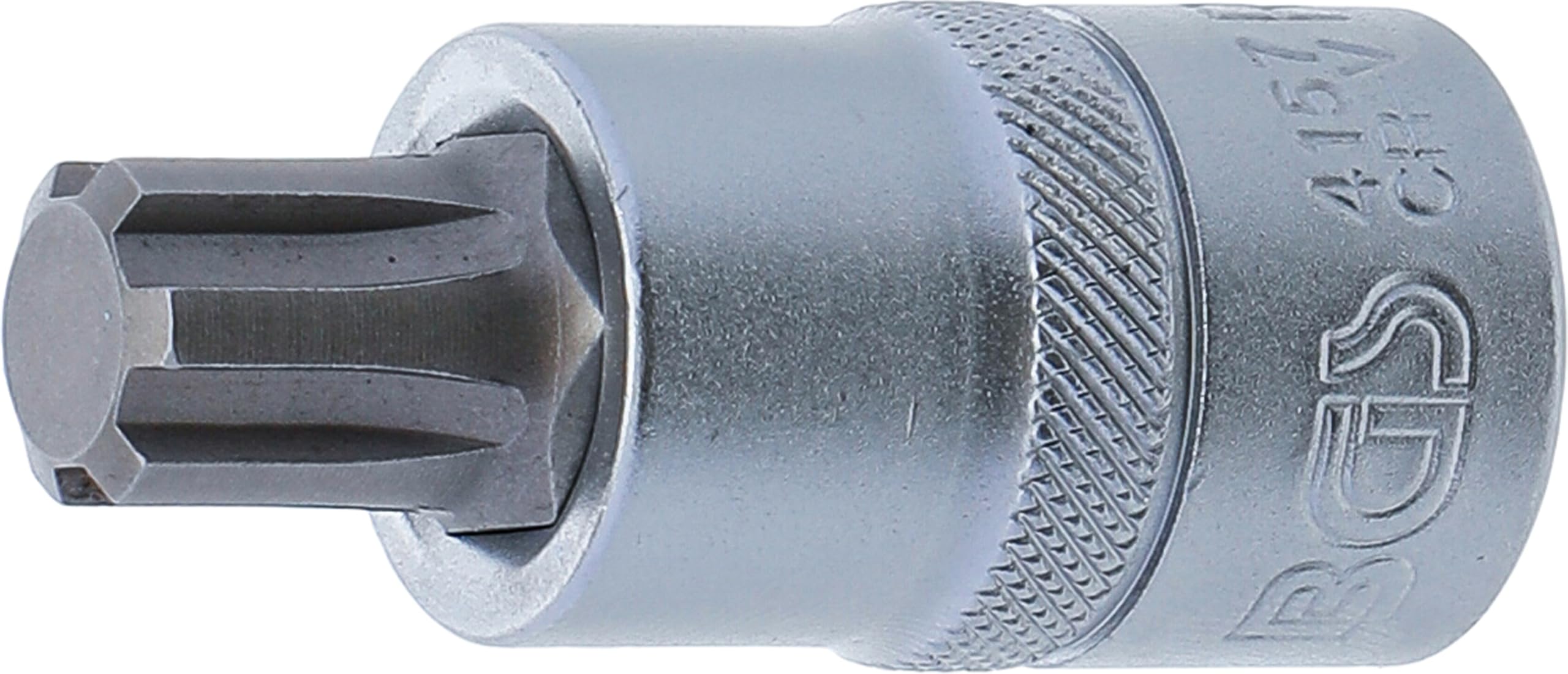 BGS 4157 | Bit Socket | 12.5 mm (1/2") Drive |Spline (for Ribe) M13