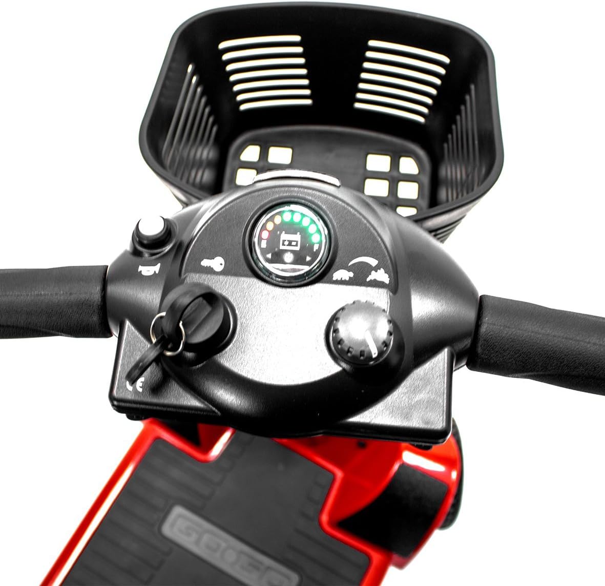 Pride Go-Go Ultra X SC44X 4-Wheel Electric Travel Scooter for Adults, 12ah Battery Pack    : Health & Personal Care