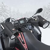 KEMIMOTO Upgraded ATV Gloves, Windproof Motorcycle Handlebar Mittens | With TPU windows, universally compatible with Can-Am, Sportsman, Grizzly, FourTrax, Scrambler, and most ATVs