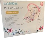 LADIDA Baby Bouncer with Music and Vibration for Newborns 2 Toys view 5