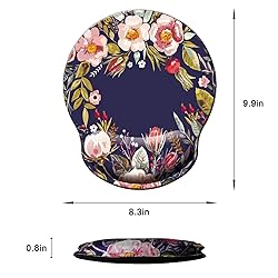 Mouse Pad with Wrist Support, Ergonomic Mouse Pad