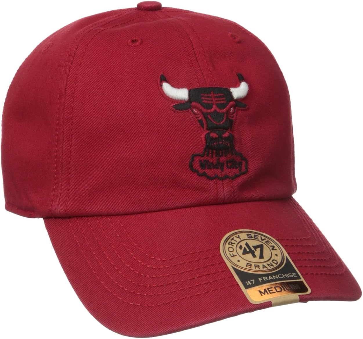 NBA Chicago Bulls '47 Franchise Fitted Hat, Red, Large