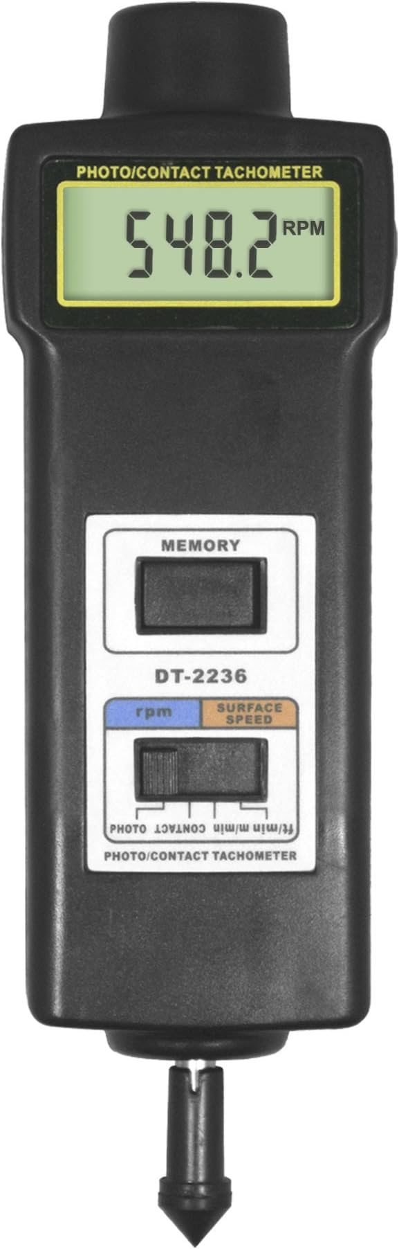 Landtek Tachometer DT2236 PHOTO TACH.(RPM) & CONTACT TACH
