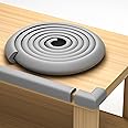 Baby Proof Corners 20.4ft and Edges with Furniture Corner & Edge Safety Bumpers, Impact-Absorbent 18ft Bumper & 8 Foam Corner Protectors, Thick, Odorless Table Edge Protectors for Baby | Grey