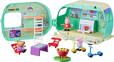 Peppa Pig Peppa's Caravan Playset Pink Brand Peppa Pig 3+ Kids Toy