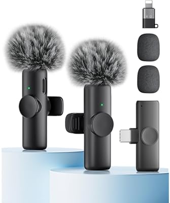 Wireless Lavalier Microphone for iOS/Android 1