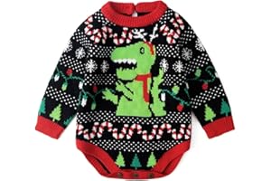 Simplee kids Ugly Christmas Sweater Family Matching Outfits for Holiday Party Knitted Pullover