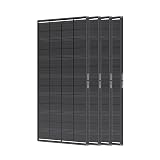 Renogy 800 Watt ShadowFlux Anti-Shading Solar Panel N-Type, 4PCS 200W Solar Panels 12 Volt 16BB, 25% High-Efficiency PV Module for RV Marine Rooftop Farm Battery