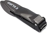 KLIPP Nail Clippers for Men with Catcher – Heavy Duty Self-Collecting Clippers view 4