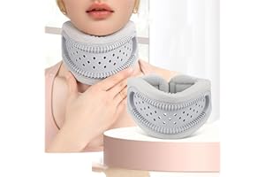 BKRTONDSY Neck Brace,Support Cervical Collar,Relieve Cervical Pain&Pressure,Soft Skin-Friendly Fabric,Memory Foam Wrapped in Silicone Breathable Frame,One Size for Men&Women