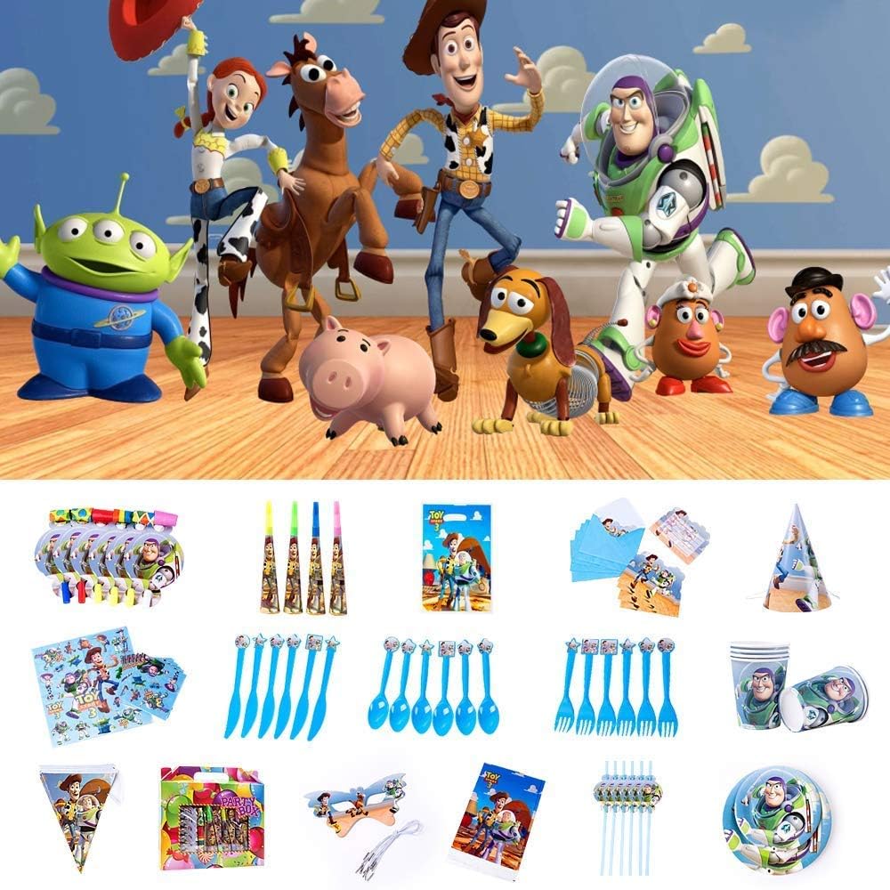 人気特価激安 トイストーリー グッズ バースデー パーティー 8人 セット 紙皿 紙コップ トイ ストーリー４ 子供 誕生会 通常便は送料無料 魅了 Www Biogardasia Com