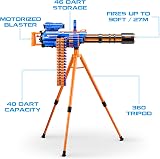 XSHOT Insanity Motorized Rage Fire Blaster 72 Darts Tripod Scope Belt Fed view 2