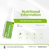 BetterYou Zinc Oral Spray, Immune Support, 10mg, Lemon Lime, 1 Month view 3