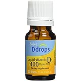 Ddrops 400 IU Vitamin D3 Drops, 2 Count