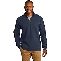 Port Authority Double Knit 1/4-Zip K880, Parcel Blue, X-Small at