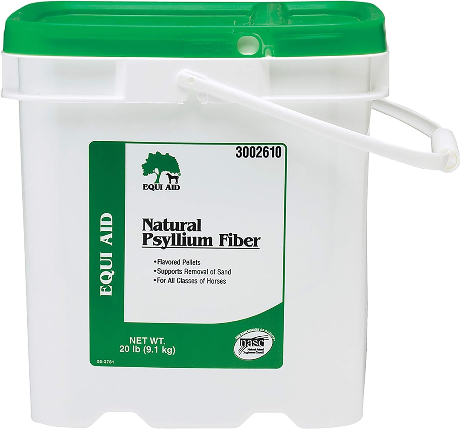 Farnam Equi Aid Natural Psyllium Fiber, 20 lbs : Pet Wormers : Pet Supplies
