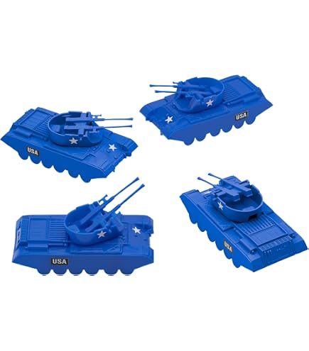 Amazon.com: BMC Marx Plastic Army Men US Soldiers - Blue 31pc WW2