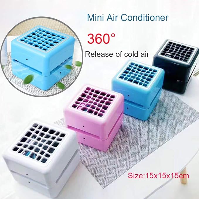 CAOQAO - Aire Acondicionado portátil con Ventilador portátil USB ...