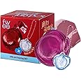 fwee Glowy Jelly Pot + Keychain SET | Dewy Jelly Lip & Blush Color, Tinted Glow Jelly Balm, Dewy Buildable Finish – Cream Tea (Muted Mauve) | 0.14 oz