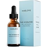 MAELOVE Hydrator Hyaluronic Acid B5 Serum with Resveratrol for Instantly Dewy Glow, Fills Fine Lines, Lightweight and Non Greasy, 1.0 fl oz