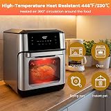 Yikki 2 Pack Silicone Air Fryer Liners 3-5 Qt Compatible Accessories view 4
