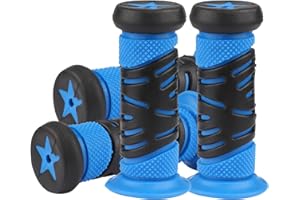 GLADEER Gladder 2-Pair Kids' Bike Handlebar Grips Bicycle Rubber Handle Grips Universal for Boys' Girls' Balance Bike 12-20 Inch Bicycle