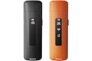 HYDRFLOW Wireless HDMI Transmitter and Receiver, Plug & Play HDMI Wireless Transmitter and Receiver for Streaming Video and Audio to Monitor from Phone