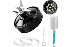 7 Fins Blender Blade Replacement Parts for Ninja Compatible with Ninja BN401 BN701 BN751 BN801 BL480-30 BL642-30 BL682 BL687 