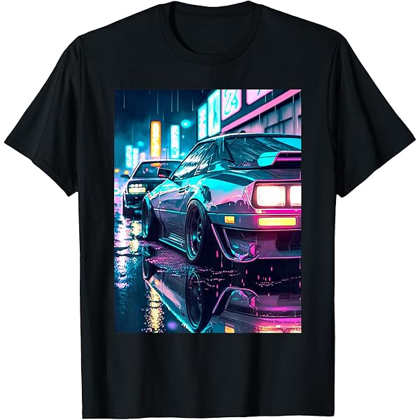 Amazon.com: Japanese Retro Car Racing Drifting Art JDM