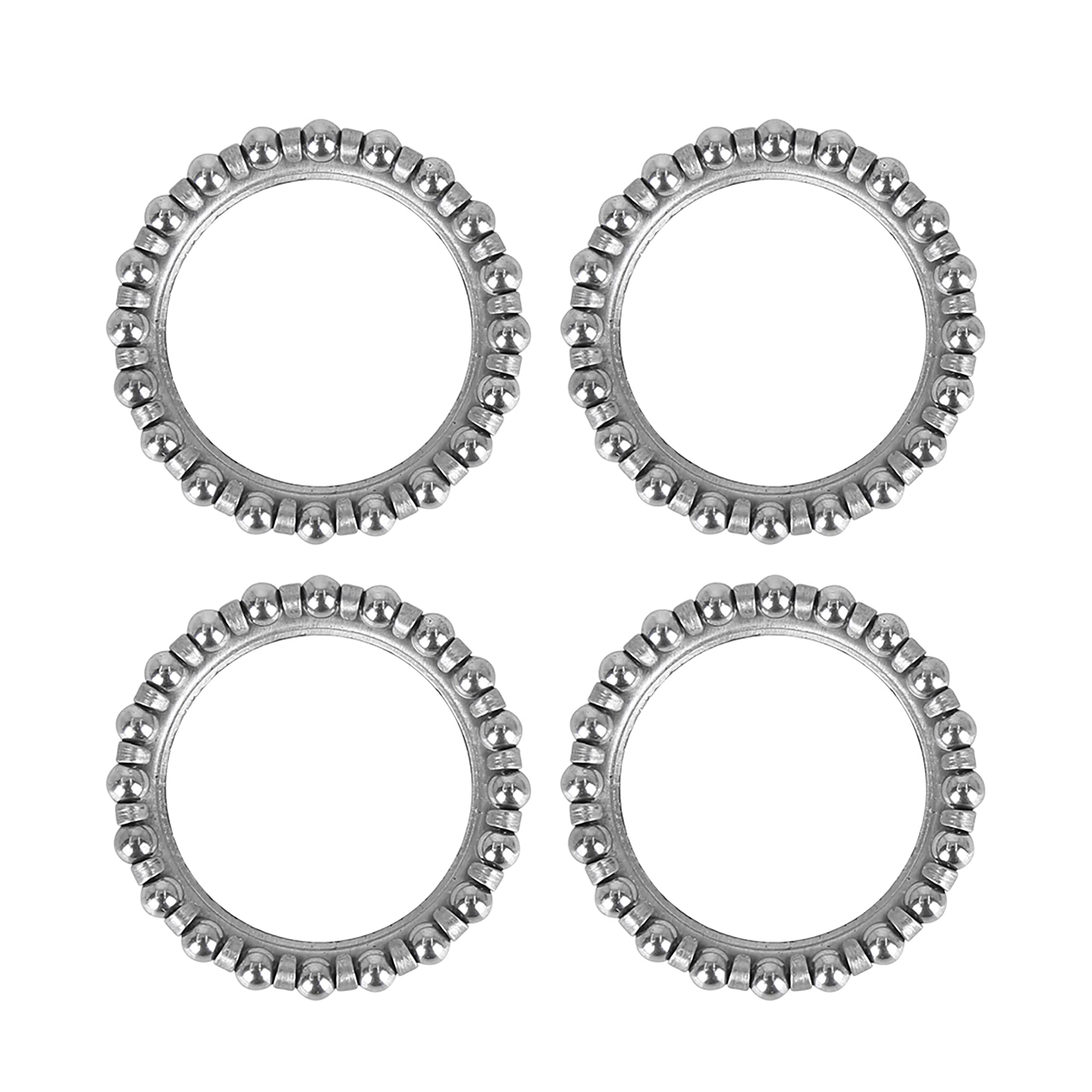 X AUTOHAUX 4pcs 37mm Crank Bearings Wheel Bicycle Bearing Retainer for Bike