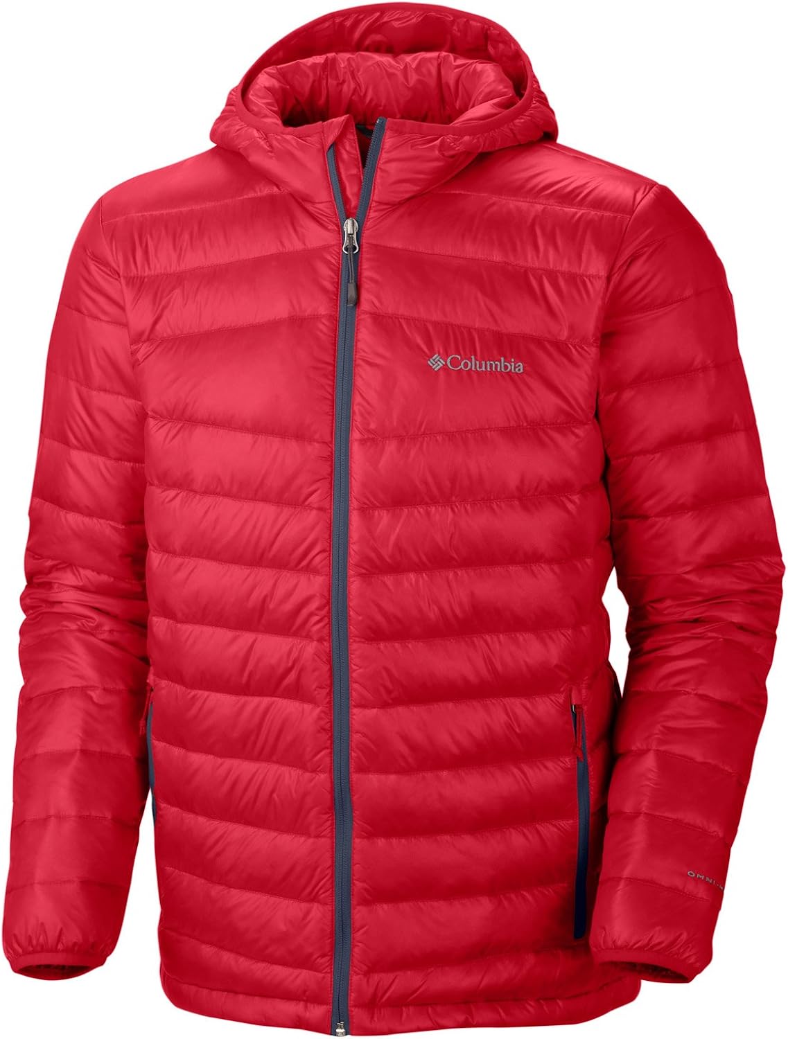 columbia men's platinum plus 860 turbodown hooded jacket