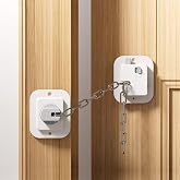 Kids Safety Child Proof Door Lock 9" Adjustable Latch 2 Pack | Child Proof, No Drill