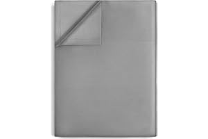 Lirex Flat Sheet, Twin Size Extra Soft Brushed Microfiber 1800 Microfiber Flat Black Sheet, Machine Washable Wrinkle Free Bre