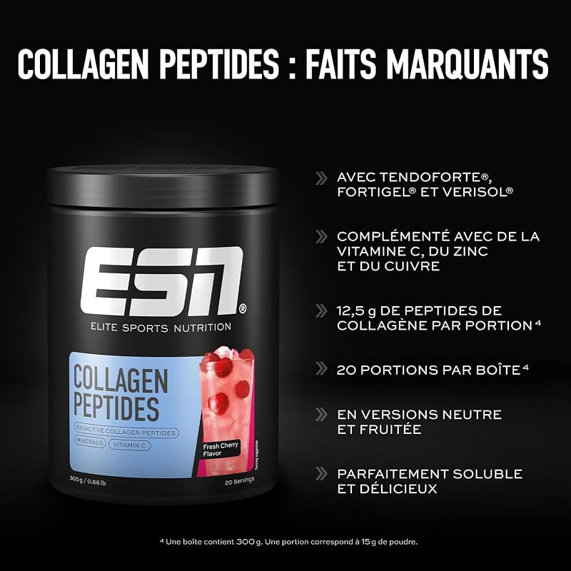 Collagen Peptides, Cerise, 300 g