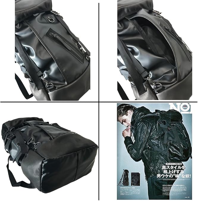 新品即決 色 ブラック ディケイド リュックサック マットナイロンｘオイルドカウレザー 高い品質 Cjaybrands Co Ke