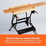 BLACK+DECKER Workmate WM536-XJ Dual Height Adjustable Workbench view 6