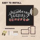 DOLLAR BOSS Magnetic Large Chalkboard 90x120cm Wall Mounted Blackboard view 3