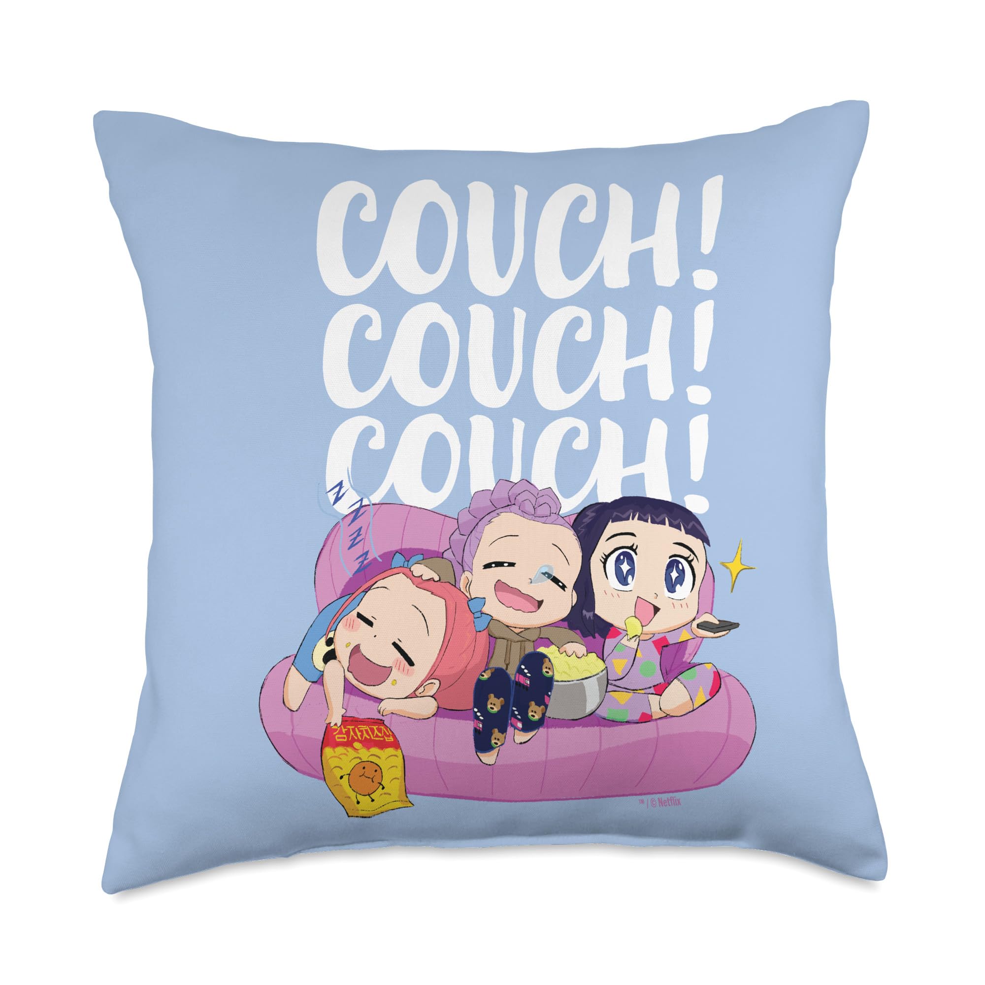 Photo 1 of Kpop Demon Hunters Couch! Couch! Couch! Officially Licensed Throw Pillow