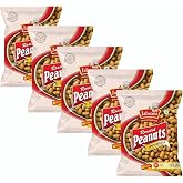 Jabsons - Jumbo Roasted Peanuts, Spicy Masala (5 PACK), 140g x 5