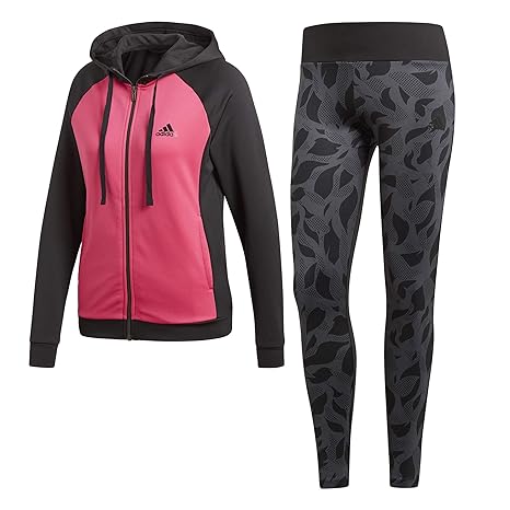 tuta adidas rosa e nera