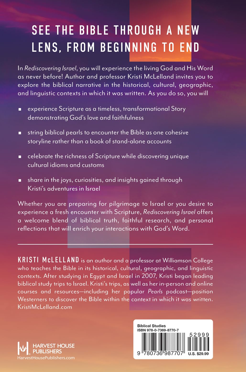 Rediscovering Israel: A Fresh Look at God's Story in Its Historical and Cultural Contexts