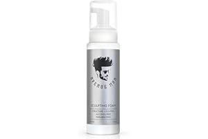 Avenue Man Sculpting Foam for Men - 7 Oz - Frizz Control & Firm Hold Hair Mousse for Men - Styling Hair Products - Men’s Mousse for Hair Styling with No Crunch, Clean Texture & Long-Lasting Lift