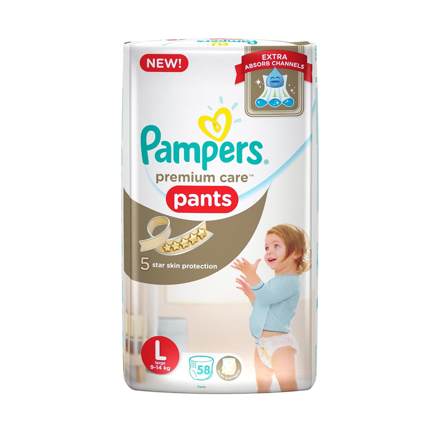 pampers pants large 58 price